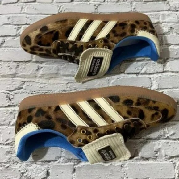 Adidas x Wales Bonner Samba Pony Leopard Print Women's - Picture 4 of 6